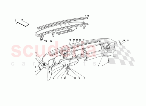 Part Diagram for Ferrari 633039