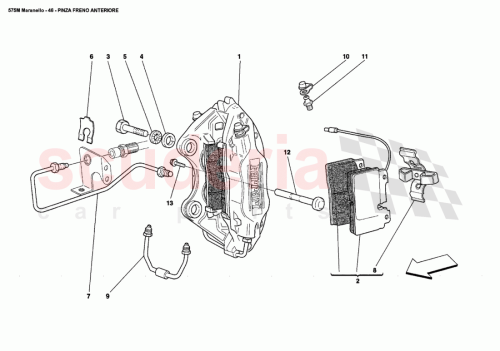 Part Diagram for Ferrari 193127