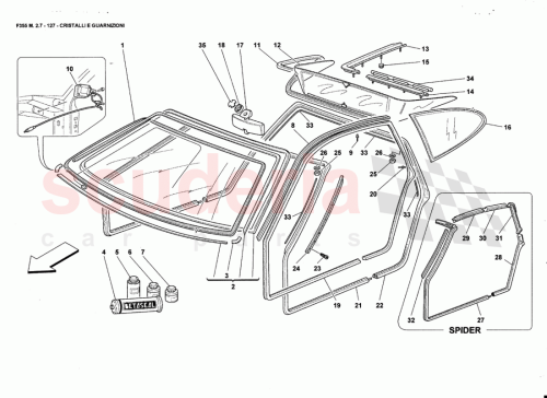 Part Diagram for Ferrari 63878400