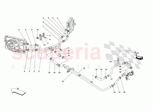 Part Diagram for Ferrari 220948