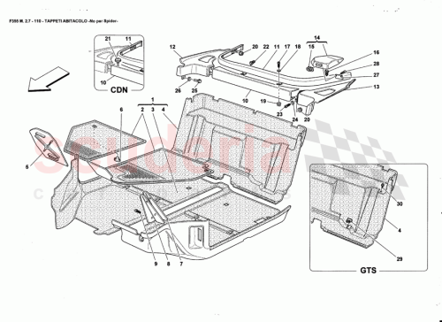Part Diagram for Ferrari 645198