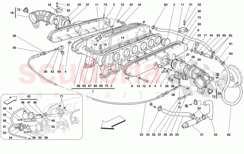 Part Diagram for Ferrari 172750
