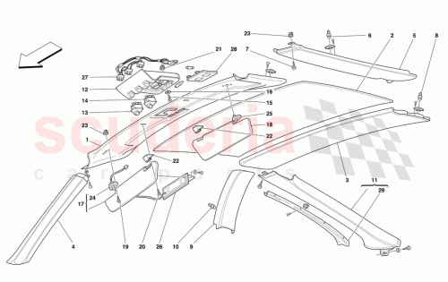 Part Diagram for Ferrari 171083