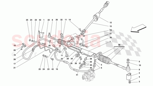 Part Diagram for Ferrari 156982