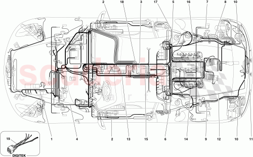 Part Diagram for Ferrari 228204