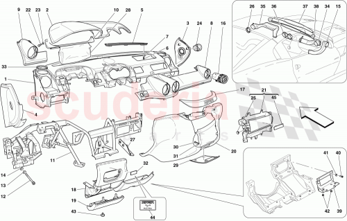 Part Diagram for Ferrari 80464900