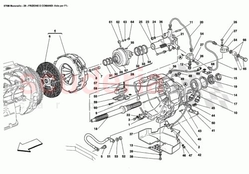 Part Diagram for Ferrari 192260