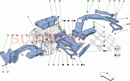 Part Diagram for Ferrari 87030200