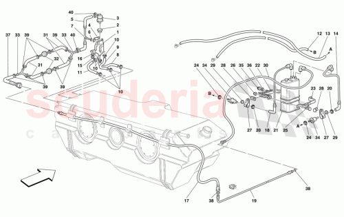 Part Diagram for Ferrari 116774