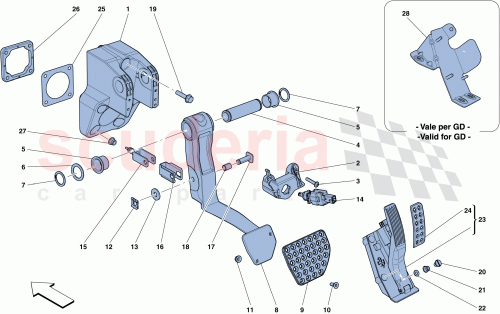 Part Diagram for Ferrari 261832