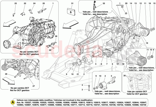 Part Diagram for Ferrari 256073