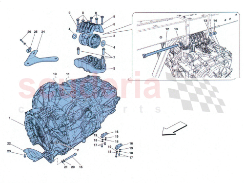 Part Diagram for Ferrari 268009
