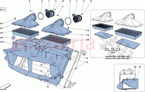 Part Diagram for Ferrari 85083100