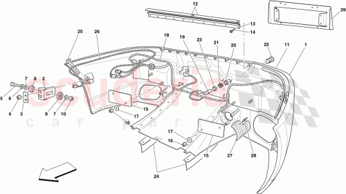 Part Diagram for Ferrari 69899310