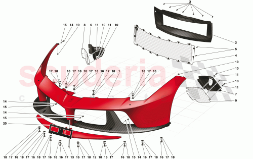 Part Diagram for Ferrari 86235610