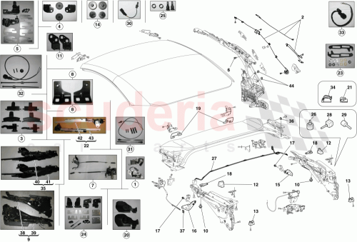 Part Diagram for Ferrari 81861300