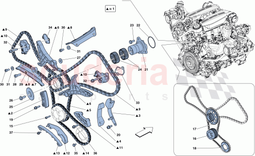 Part Diagram for Ferrari 317852