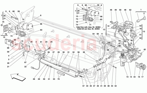 Part Diagram for Ferrari 65808300