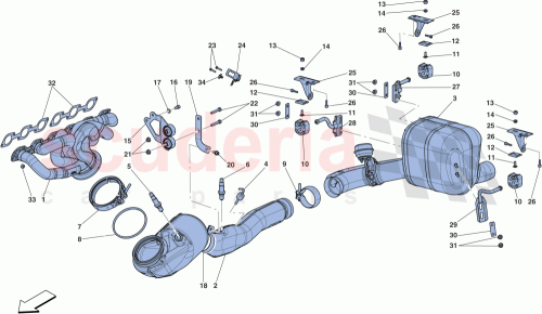 Part Diagram for Ferrari 253769