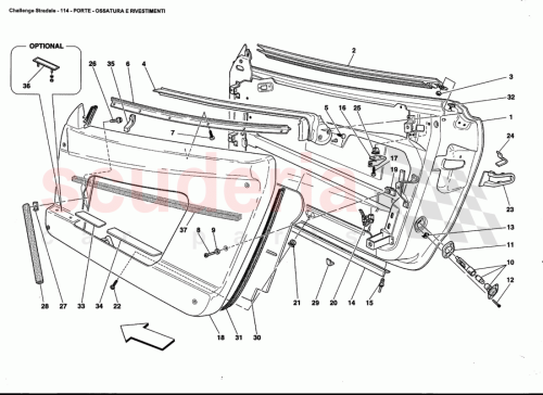 Part Diagram for Ferrari 67784211