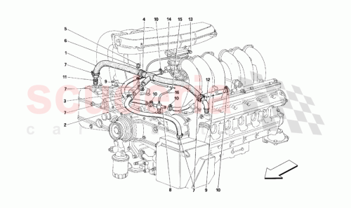 Part Diagram for Ferrari 102705