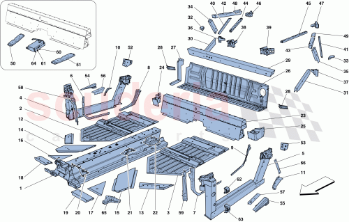 Part Diagram for Ferrari 291961