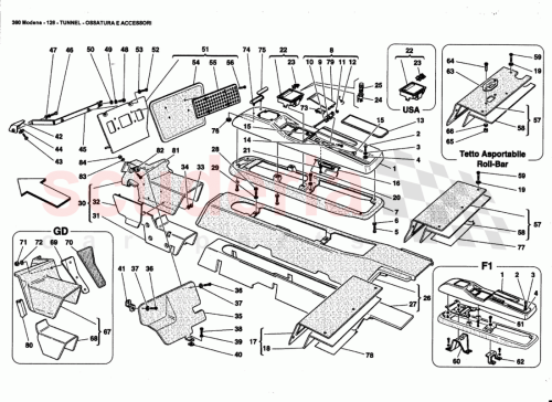 Part Diagram for Ferrari 633553