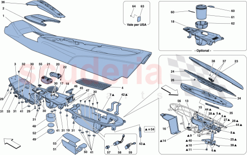 Part Diagram for Ferrari 87808800