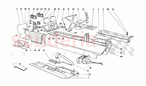 Part Diagram for Ferrari 62768300