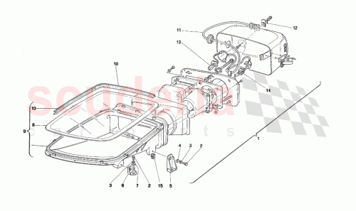 Part Diagram for Ferrari 162943