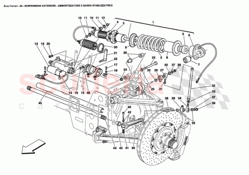 Part Diagram for Ferrari 186078