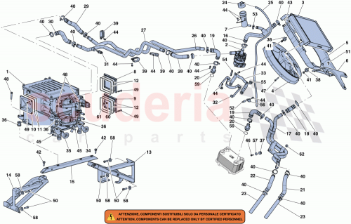 Part Diagram for Ferrari 303950
