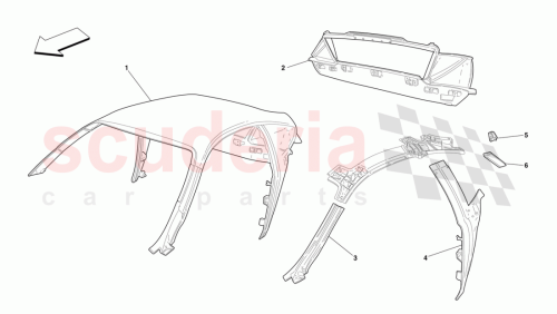 Part Diagram for Ferrari 66143200