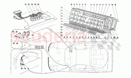 Part Diagram for Ferrari 62425800