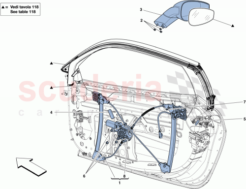 Part Diagram for Ferrari 10396080