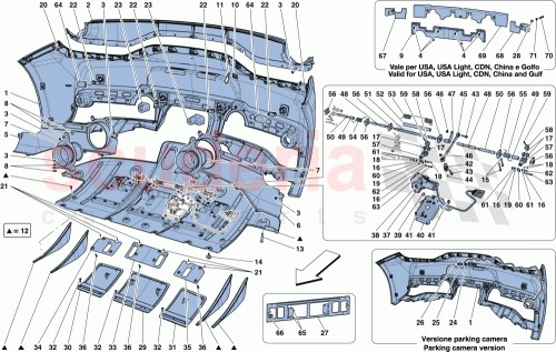 Part Diagram for Ferrari 83048400