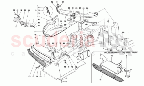 Part Diagram for Ferrari 62493100