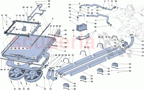 Part Diagram for Ferrari 197584