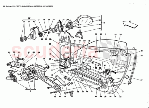 Part Diagram for Ferrari 65732110
