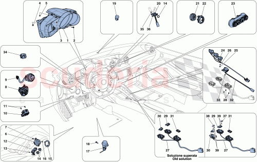 Part Diagram for Ferrari 333827