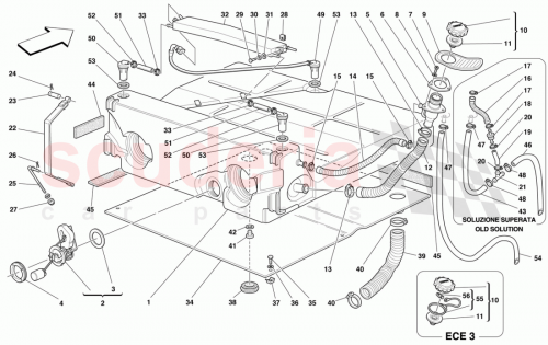 Part Diagram for Ferrari 116762