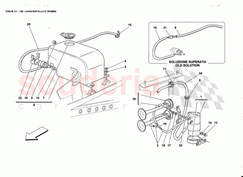 Part Diagram for Ferrari 159225