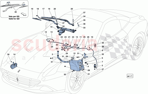 Part Diagram for Ferrari 85194500