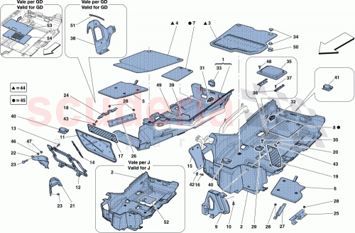 Part Diagram for Ferrari 84497900