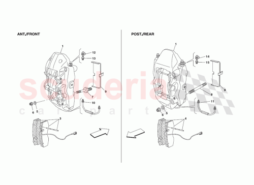 Part Diagram for Ferrari 215667