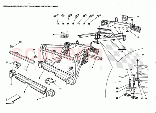 Part Diagram for Ferrari 6166160