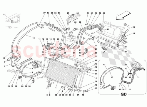 Part Diagram for Ferrari 66397400
