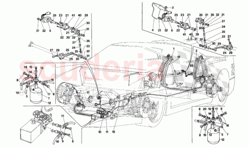 Part Diagram for Ferrari 138016