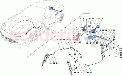 Part Diagram for Ferrari 320691