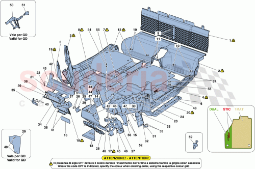 Part Diagram for Ferrari 87499400